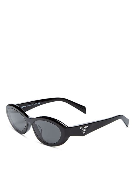 prada oval sunglasses 56mm.